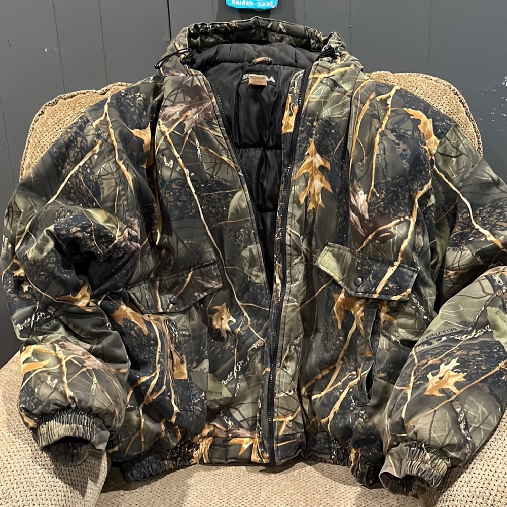 WFS element gear Mens winter camouflage coat